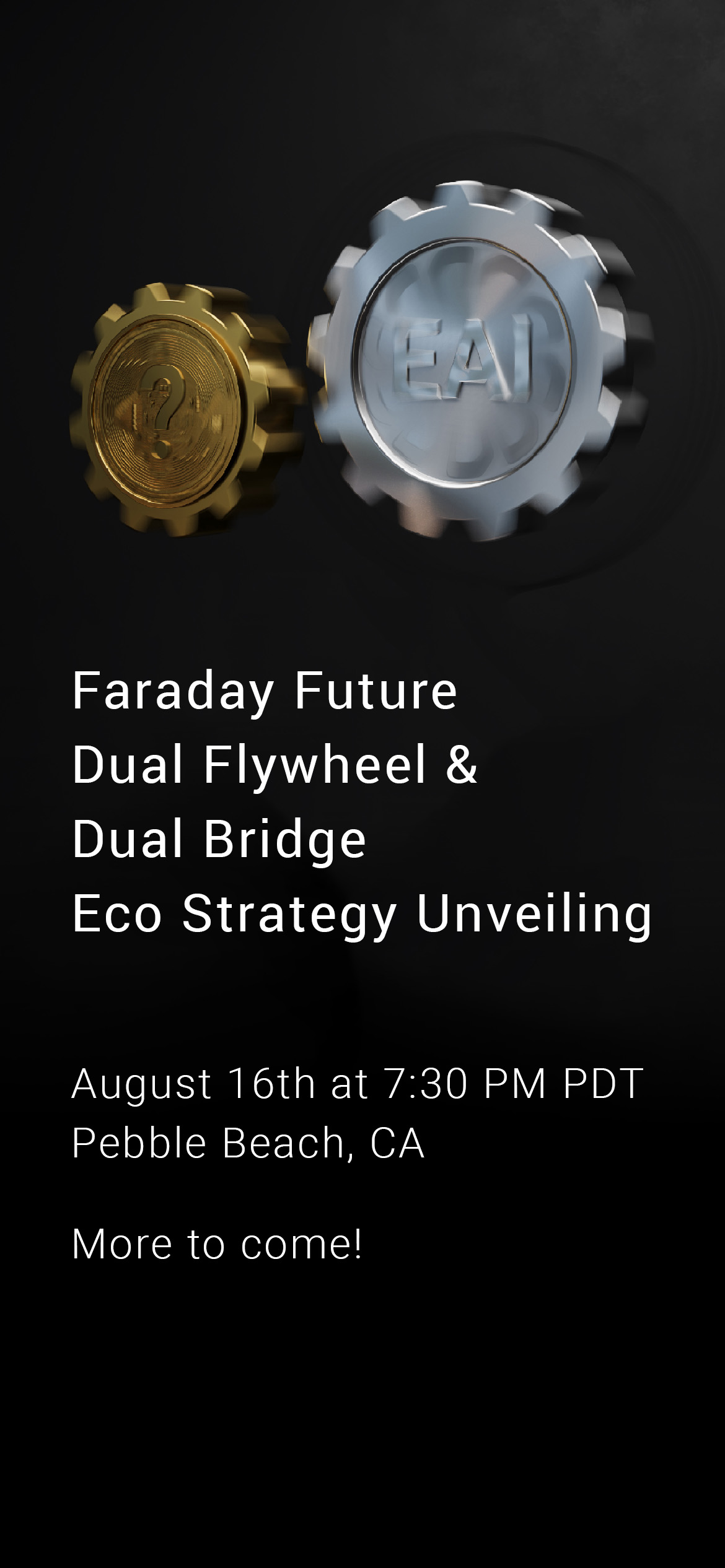 FF Dual Flywheel Dual Bridge Eco Strategy Unveiling